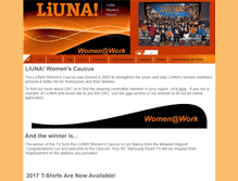 Tablet Screenshot of liunawomen.org